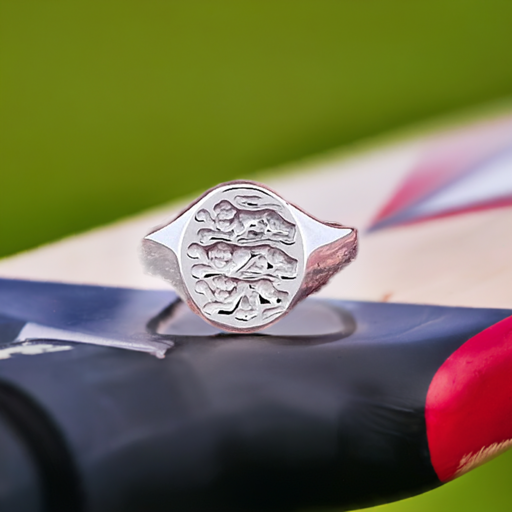 Three Lions England Silver Signet Ring – British Heritage Jewellery | Peaky Blinders Style